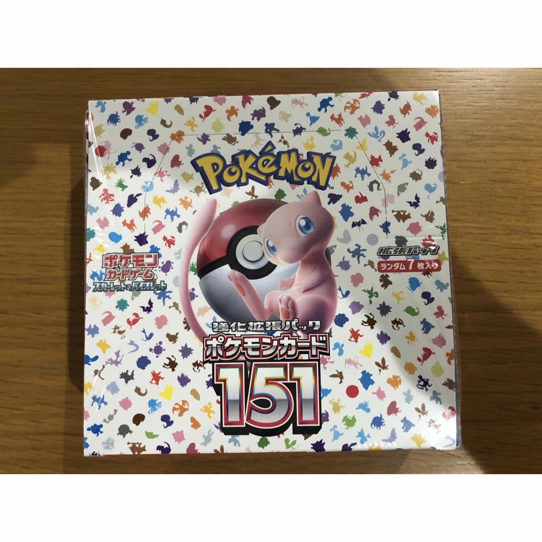 驚きの値段】 ポケモンカード ポケカ 151 1BOX 新品未開封シュリンク付