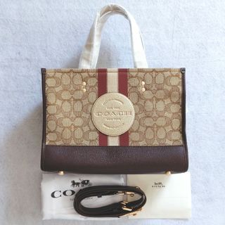 コーチ(COACH)のコーチ COACH トートバッグ ショルダーバック ベージュ ブラウン ワイン(トートバッグ)