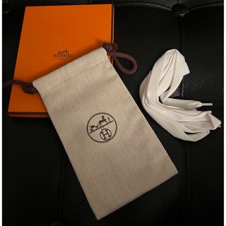 エルメス(Hermes)の新品⭐︎ 未使用　エルメス　HERMES 靴紐　ホワイト(スニーカー)