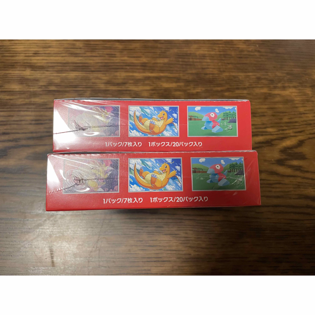 ポケモン(ポケモン)のポケモンカード151 2BOX 未開封 シュリンク付き エンタメ/ホビーのトレーディングカード(Box/デッキ/パック)の商品写真