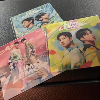 トウホウシンキ(東方神起)の東方神起　Lime&Lemon クリアジャケットカード　TVXQ ジャケカ　ユノ(アイドルグッズ)