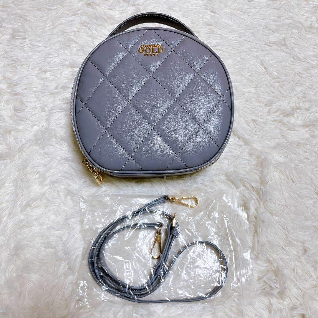 未使用級ココセリュックスゴールド QVC ヘラクレスシュリンク 三つ折り