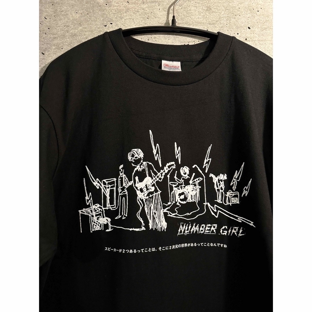 NUMBER GIRL ナンバーガール Tシャツ 新品 L ガギギギドガガガガ NUMBER GIRL ナンバーガール Tシャツ 新品 L ガギギギドガガガガ