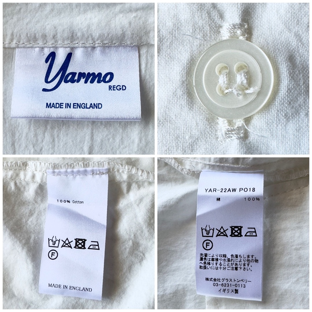 今年購入 新品 Yarmo ギャザーチュニックシャツ フリーサイズ ゆったり