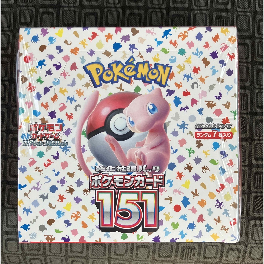 ポケモンカード151 box シュリンク付き-