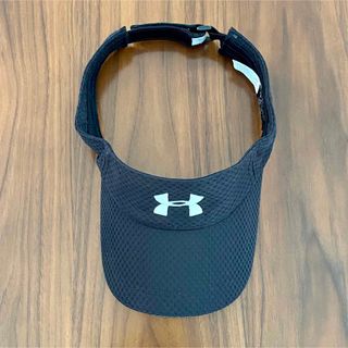 アンダーアーマー(UNDER ARMOUR)の【これからの暑い夏の熱中症対策にも！】アンダーアーマー　サンバイザー　ブラック(サンバイザー)