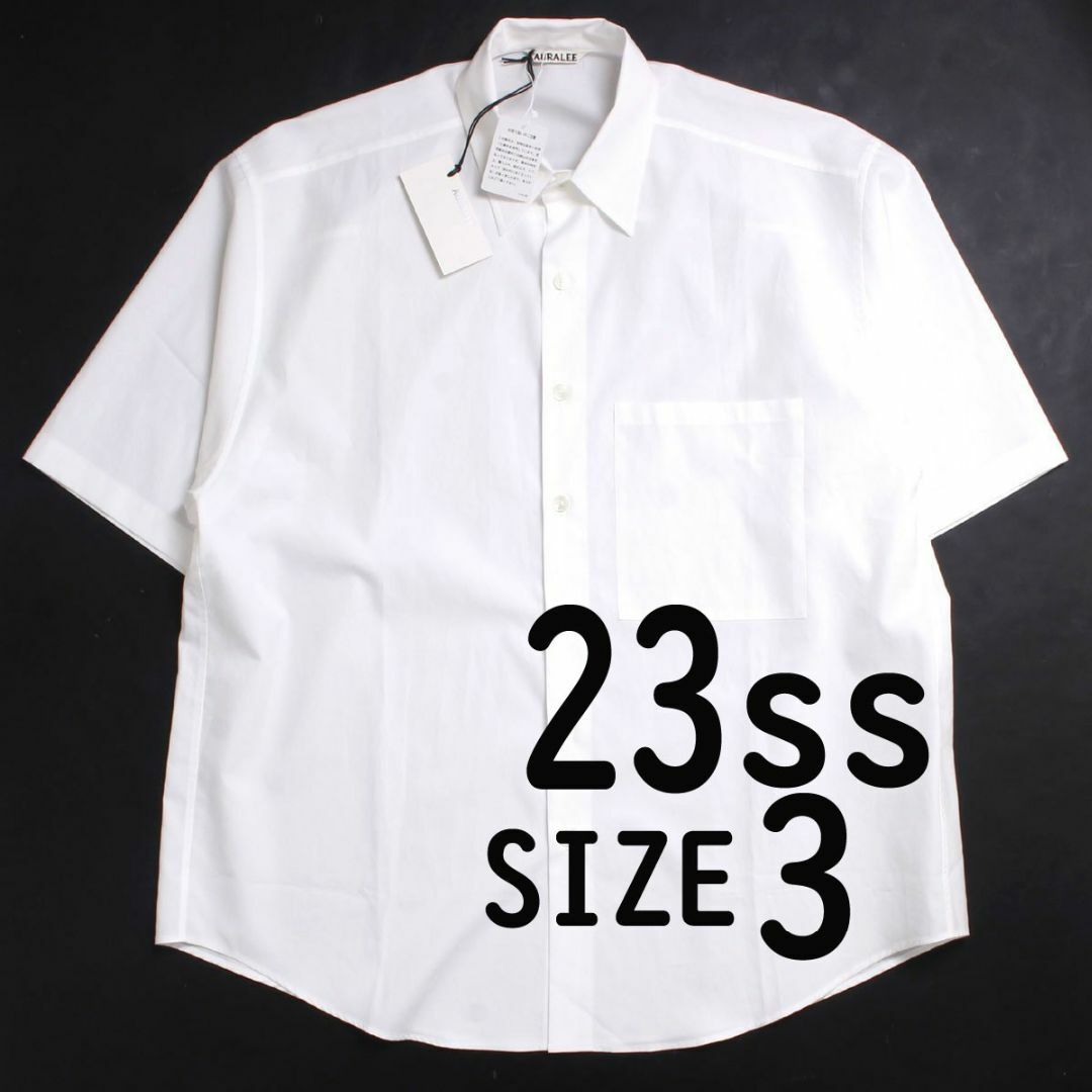 23ss 新品 AURALEE BIG HALF SLEEVED SHIRT 3