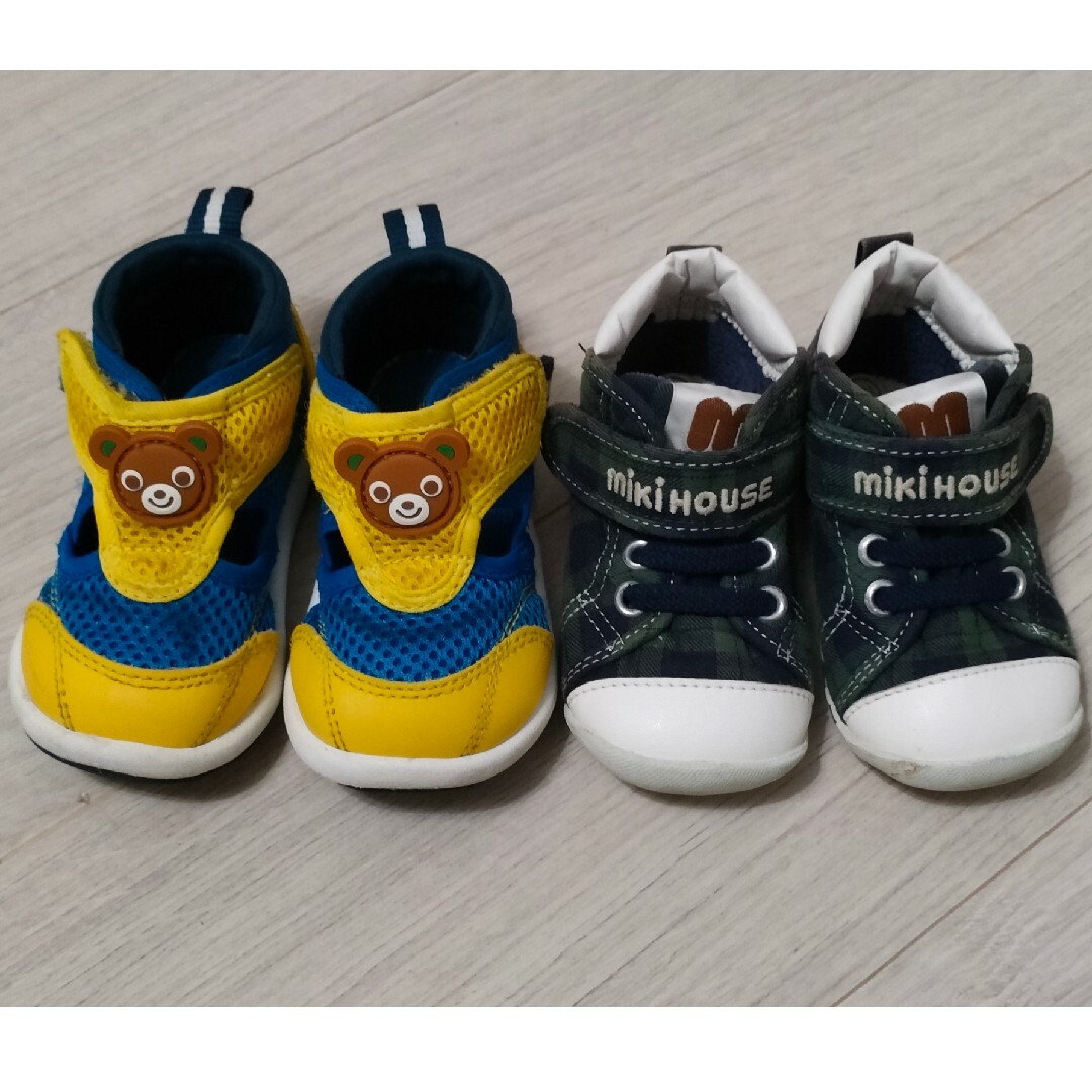 mikihouse(ミキハウス)のミキハウス　スニーカー&サンダル キッズ/ベビー/マタニティのベビー靴/シューズ(~14cm)(サンダル)の商品写真