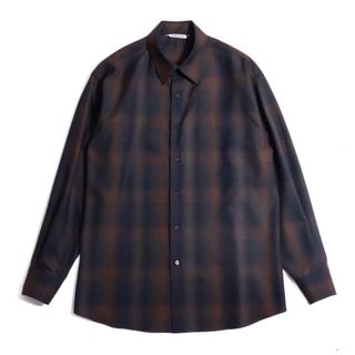 オーラリー(AURALEE)のAURALEE SUPER LIGHT WOOL CHECK SHIRTS (シャツ)