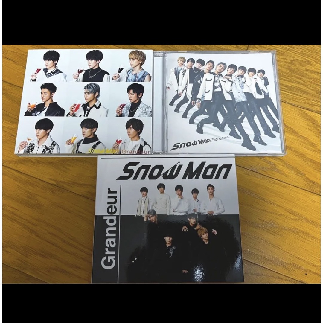 【Snow Man】Grandeur 3形態セット（特典付き）