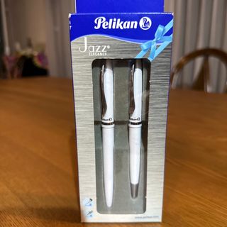 ペリカン(Pelikan)のペリカン ジャズ エレガンス　万年筆&ボールペンセット　パールホワイト(ペン/マーカー)