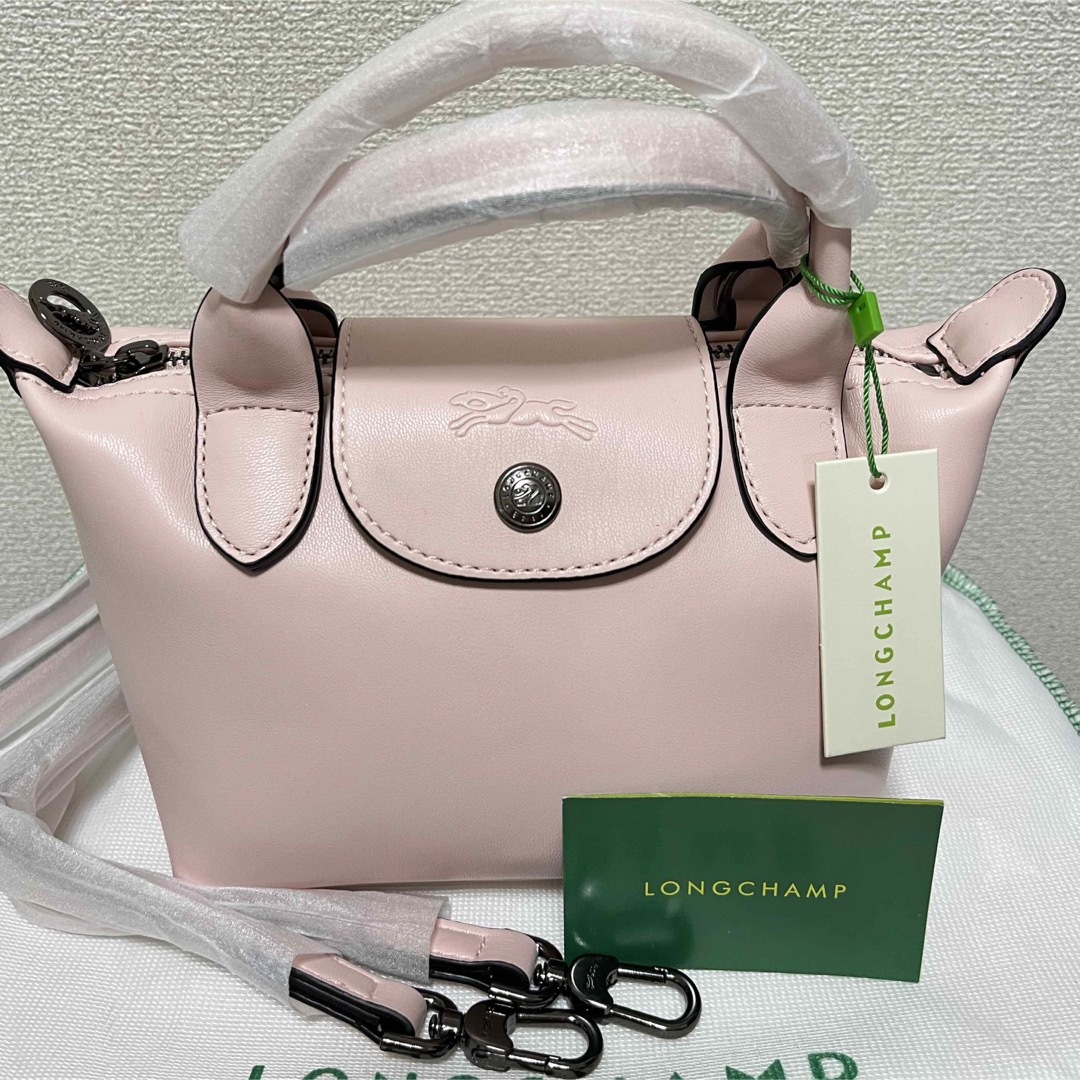 LONGCHAMP - 【新品】ロンシャンル プリアージュ キュイールXS レザー