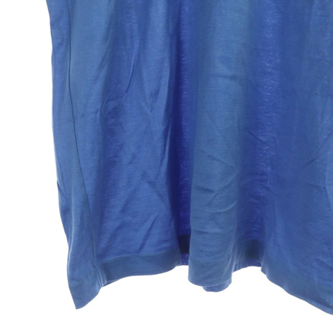 Dunhill(ダンヒル)のダンヒル dunhill ポロシャツ 半袖 コットン イタリア製 38 青 メンズのトップス(ポロシャツ)の商品写真