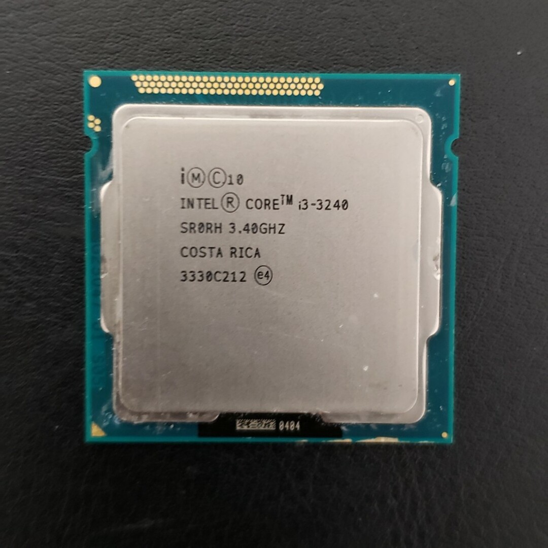 intel(インテル)のインテル　core i3-3240 LGA1155 スマホ/家電/カメラのPC/タブレット(PCパーツ)の商品写真