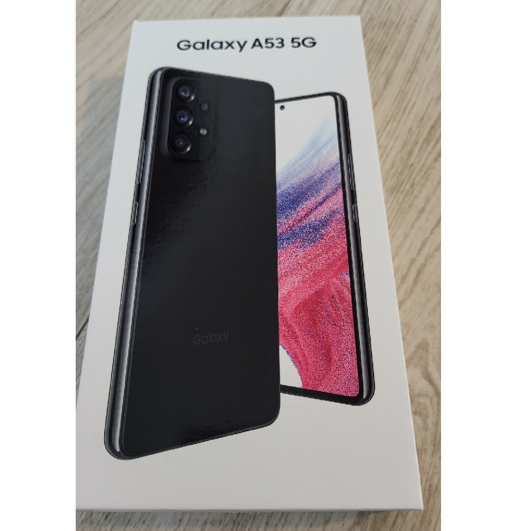 Galaxy - 新品未使用 Galaxy A53 5G SCG15 オーサム ブラックの通販 by