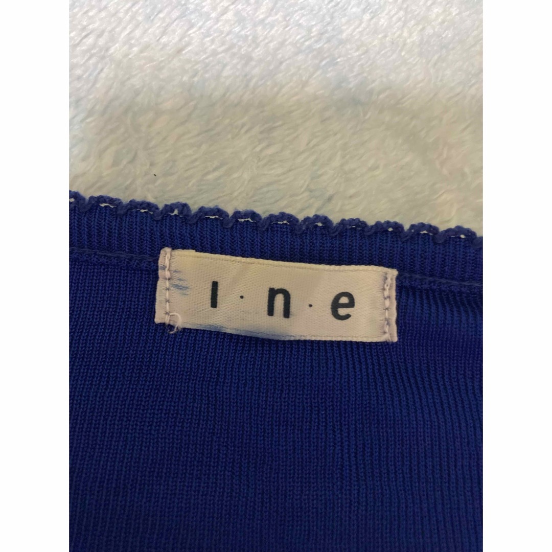 i.n.e(インエ)のine インエ 七分袖 カーディガン レディースのトップス(カーディガン)の商品写真