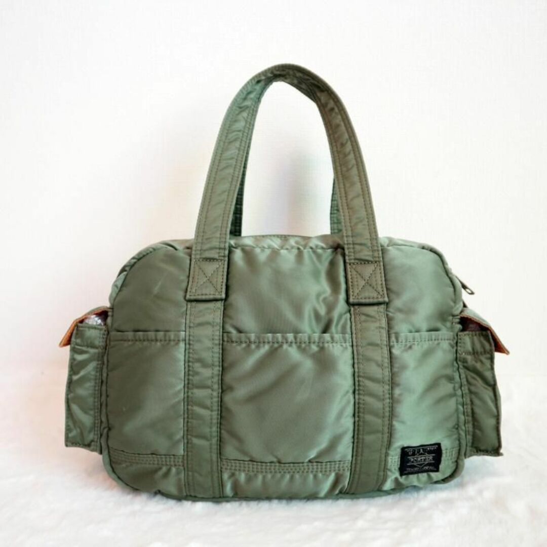 PORTER - PORTER タンカー DUFFLE BAG 軽量 多機能 セージグリーンの