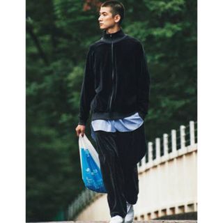 M88【NIKE】ベロアジャージ【メンズXXL】ネイビー