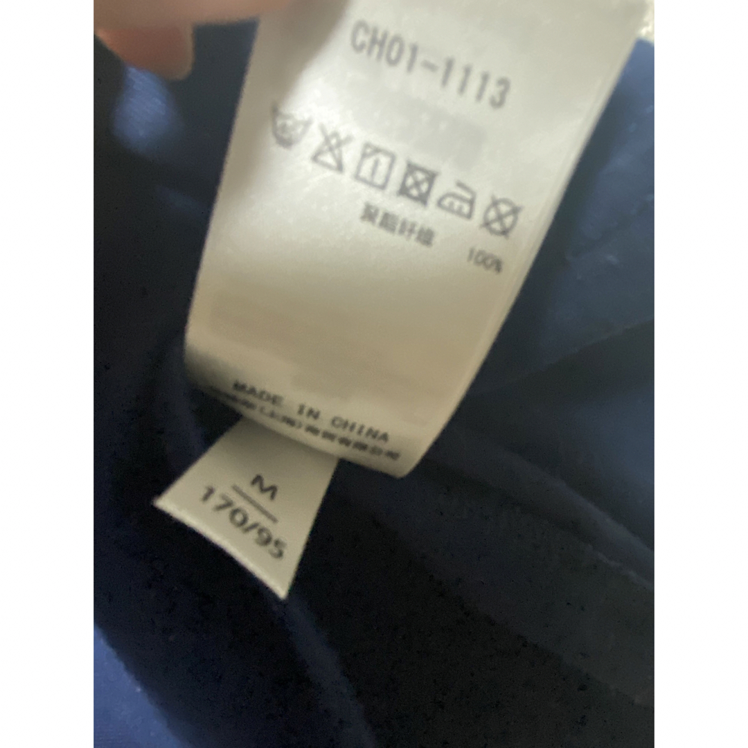 CHUMS(チャムス)のCHUMS ロゴTシャツ　ネイビー　Mサイズ メンズのトップス(Tシャツ/カットソー(半袖/袖なし))の商品写真