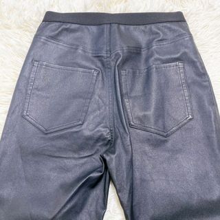 希少☆美脚】YLEVE 羊革 パンツ シープレザー ストレッチ ブラック 1