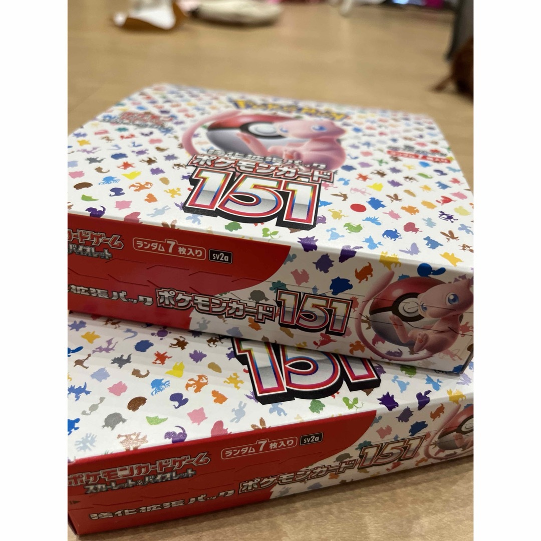 151 ポケモンカード シュリンク付きBOX 他まとめ売りの通販 by ともぽ ...