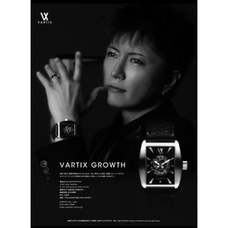 GACKT着用　vartix時計 GROWTH グロウス　超美品(ミュージシャン)