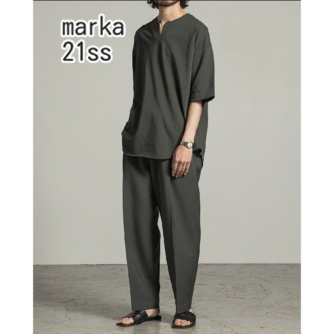 marka ウールモヘア テーパード イージーパンツ MARKAWARE