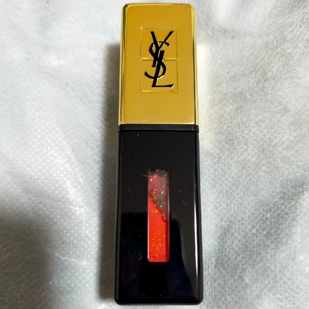 Yves Saint Laurent Beaute(イヴサンローランボーテ)のイヴサンローラン　ルージュ　ピュールクチュール　ヴェルニ　No.43　ローズフォ コスメ/美容のベースメイク/化粧品(口紅)の商品写真