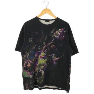 LADMUSICIAN 20SS FLOWER T-SHIRT 花柄Tシャツ赤