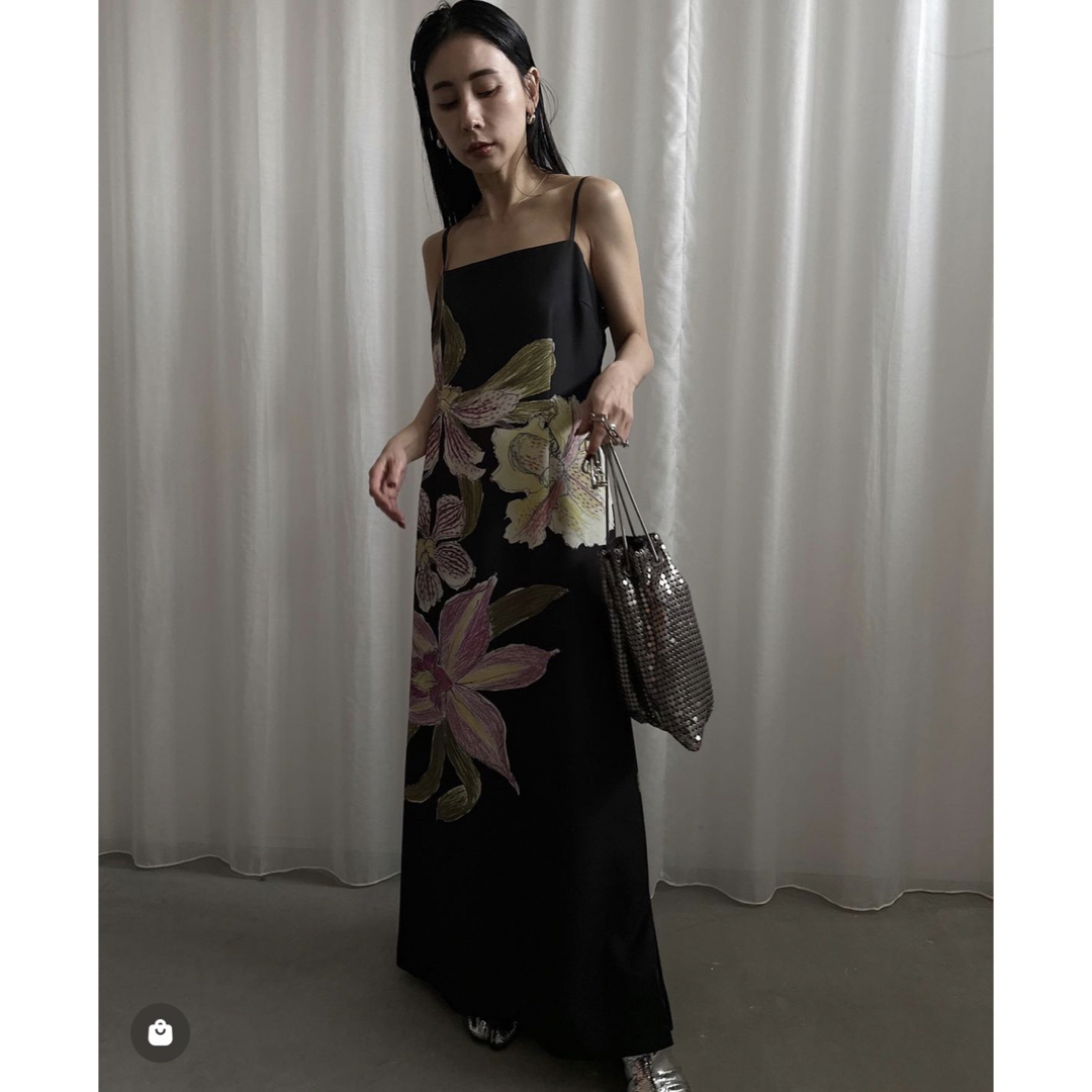 Ameri VINTAGE(アメリヴィンテージ)のKEITAMARUYAMA AMERI SHEER LAYERED DRESS レディースのワンピース(ロングワンピース/マキシワンピース)の商品写真