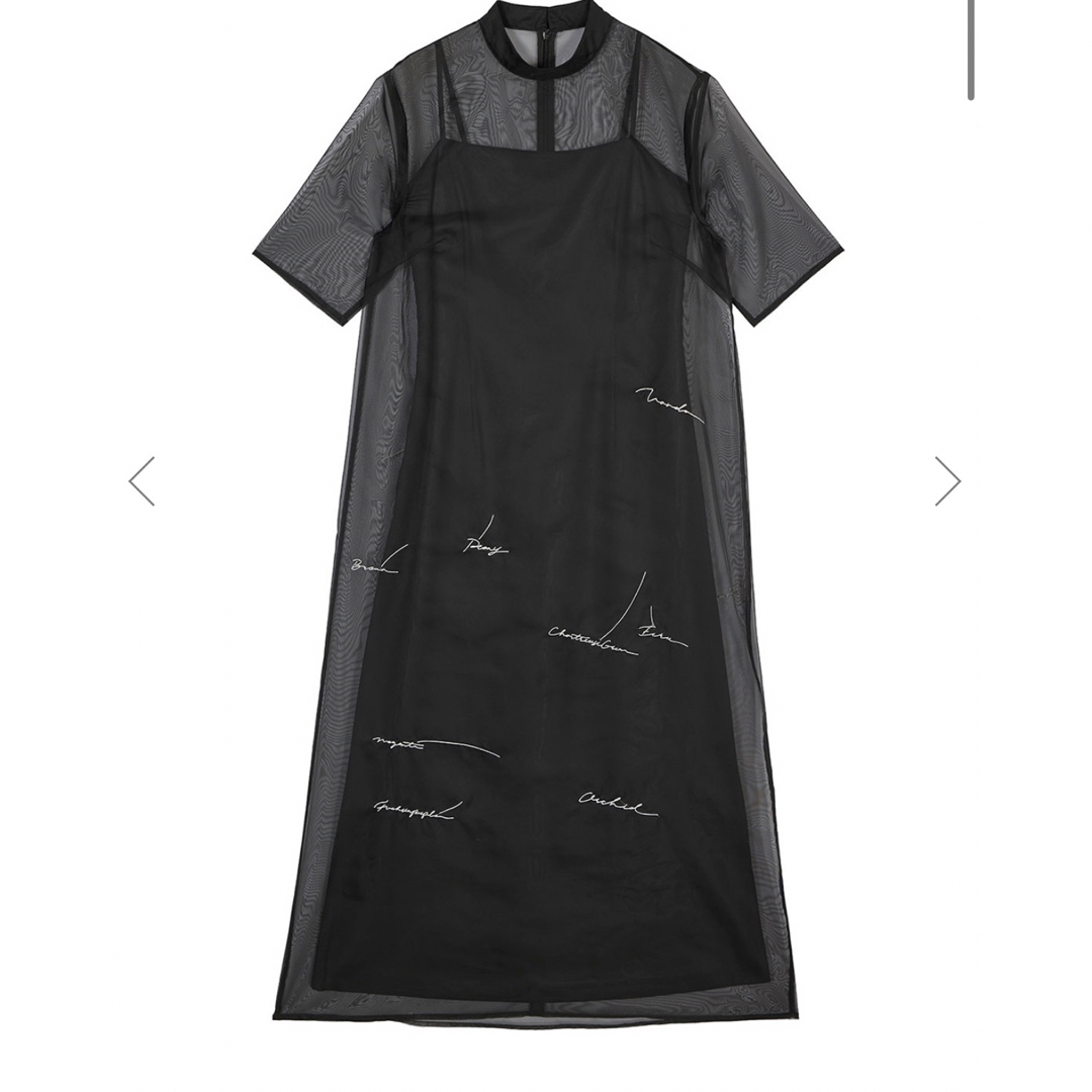 KEITAMARUYAMA AMERI SHEER LAYERED DRESS KEITAMARUYAMA AMERI SHEER LAYERED DRESS
