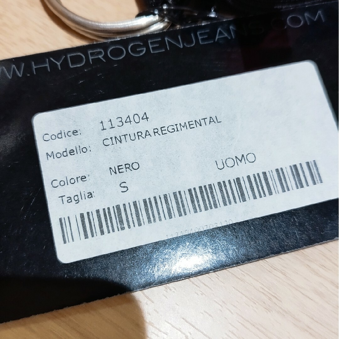 HYDROGEN(ハイドロゲン)のハイドロゲン　ベルト メンズのファッション小物(ベルト)の商品写真