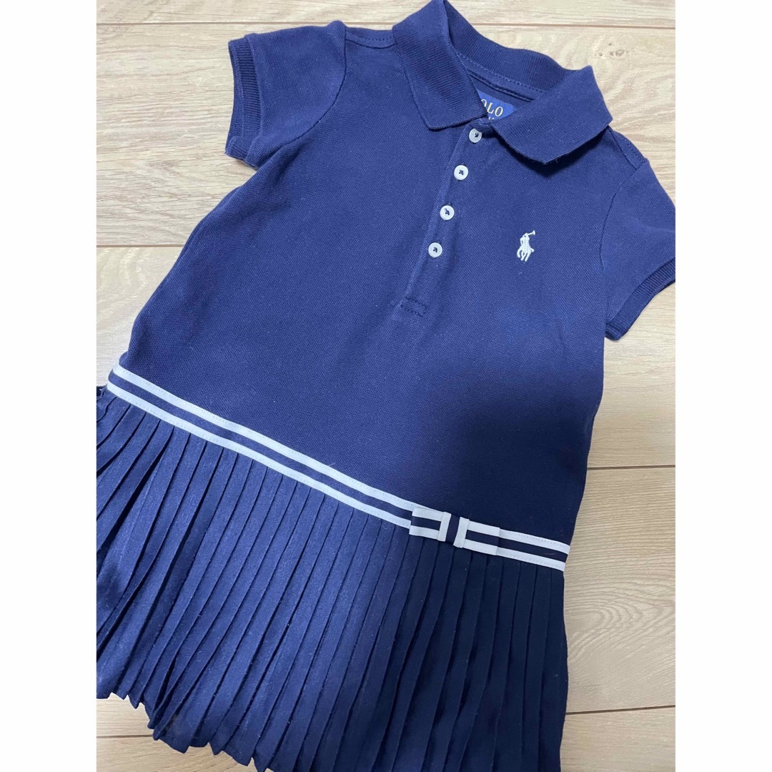 POLO RALPH LAUREN(ポロラルフローレン)のラルフローレン ポロ ワンピース 90 キッズ/ベビー/マタニティのキッズ服女の子用(90cm~)(ワンピース)の商品写真