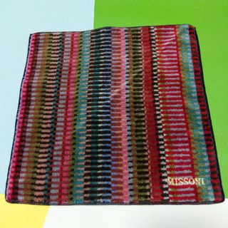 ミッソーニ(MISSONI)のミッソーニ　タオルハンカチ・プチタオル(ハンカチ)