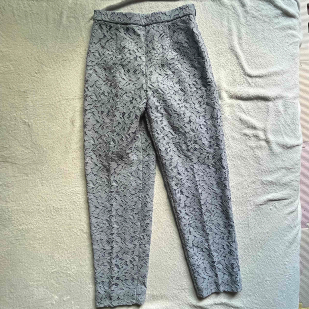 CELFORD 総レースセットアップ レースパンツ ケープブラウス