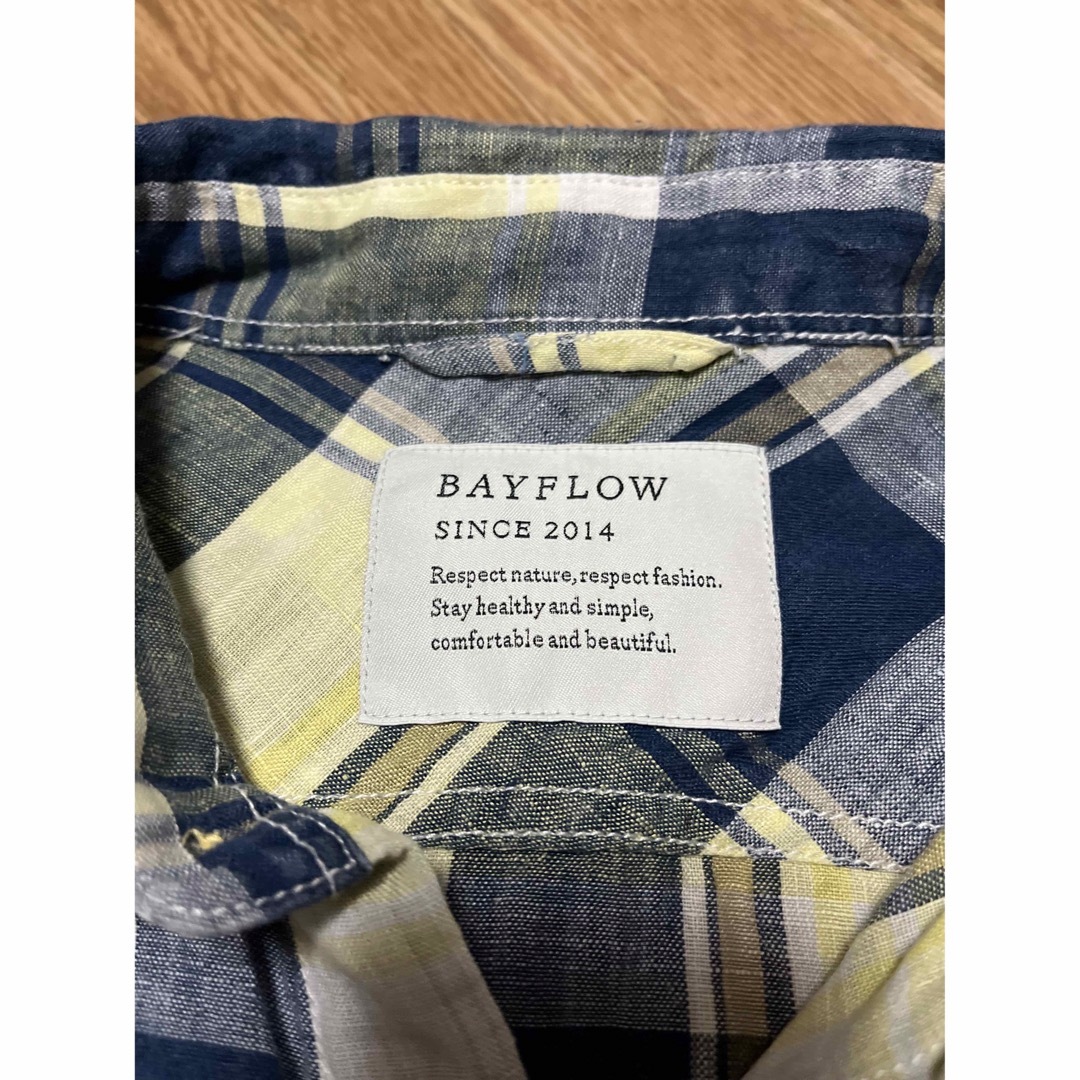 BAYFLOW(ベイフロー)のBAY FLOWの麻シャツ メンズのトップス(シャツ)の商品写真