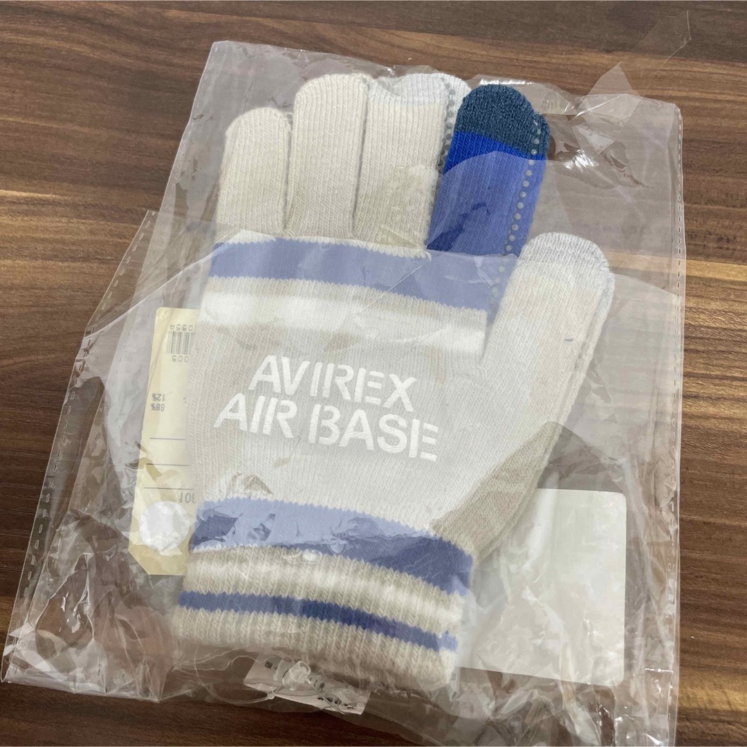 AVIREX(アヴィレックス)の【未使用・送料無料】AVIREX 2点セット レインコート 手袋セット メンズのファッション小物(手袋)の商品写真