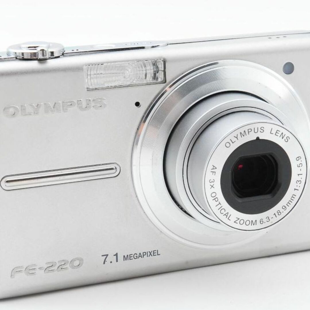 B17】OLYMPUS FE-220 オリンパス コンパクトデジタルカメラ