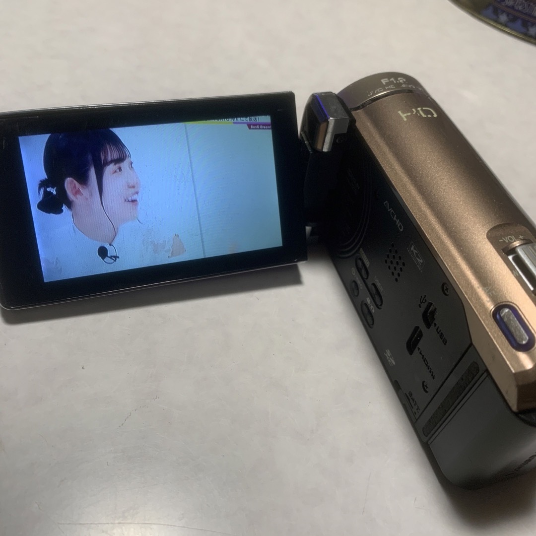 Victor(ビクター)の動作品　JVC  ビデオカメラ　GZ-HM890-N スマホ/家電/カメラのカメラ(ビデオカメラ)の商品写真