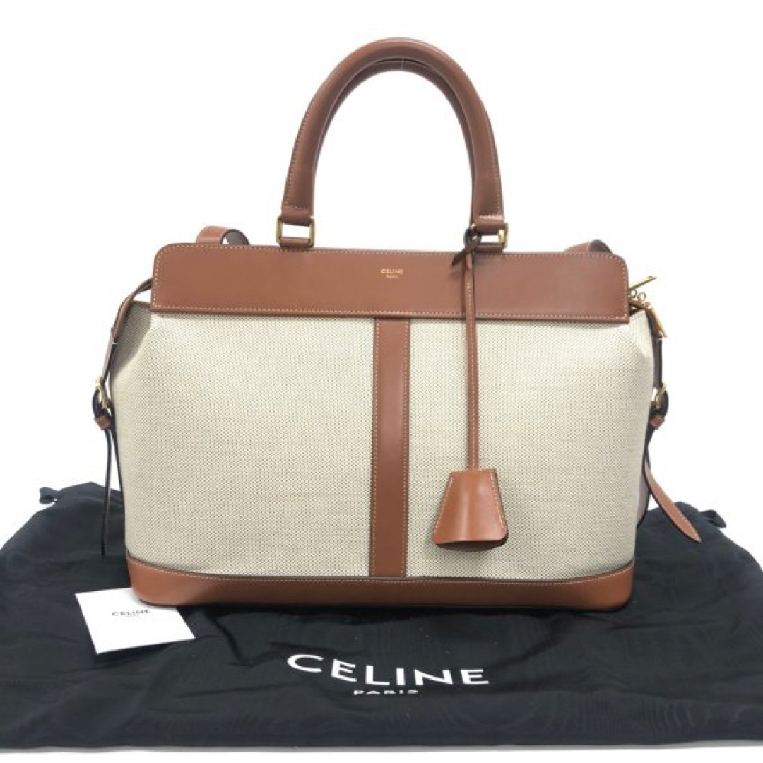 celine(セリーヌ)のセリーヌ ミディアム カバ ドゥ フランス  2WAY ハンドバッグ レディースのバッグ(ショルダーバッグ)の商品写真