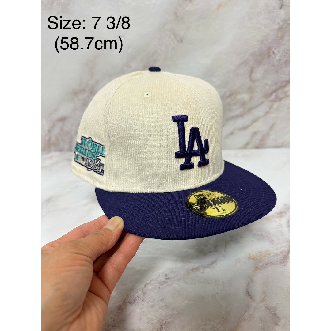 Newera 59fifty ロサンゼルスドジャース ワールドシリーズ ベロア-www