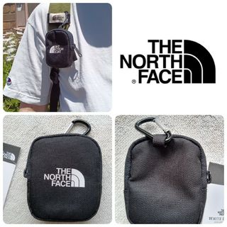 ザノースフェイス(THE NORTH FACE)の【新品】ノースフェイス　ミニポーチ　コインケース　小銭入　イヤホンケース(コインケース/小銭入れ)