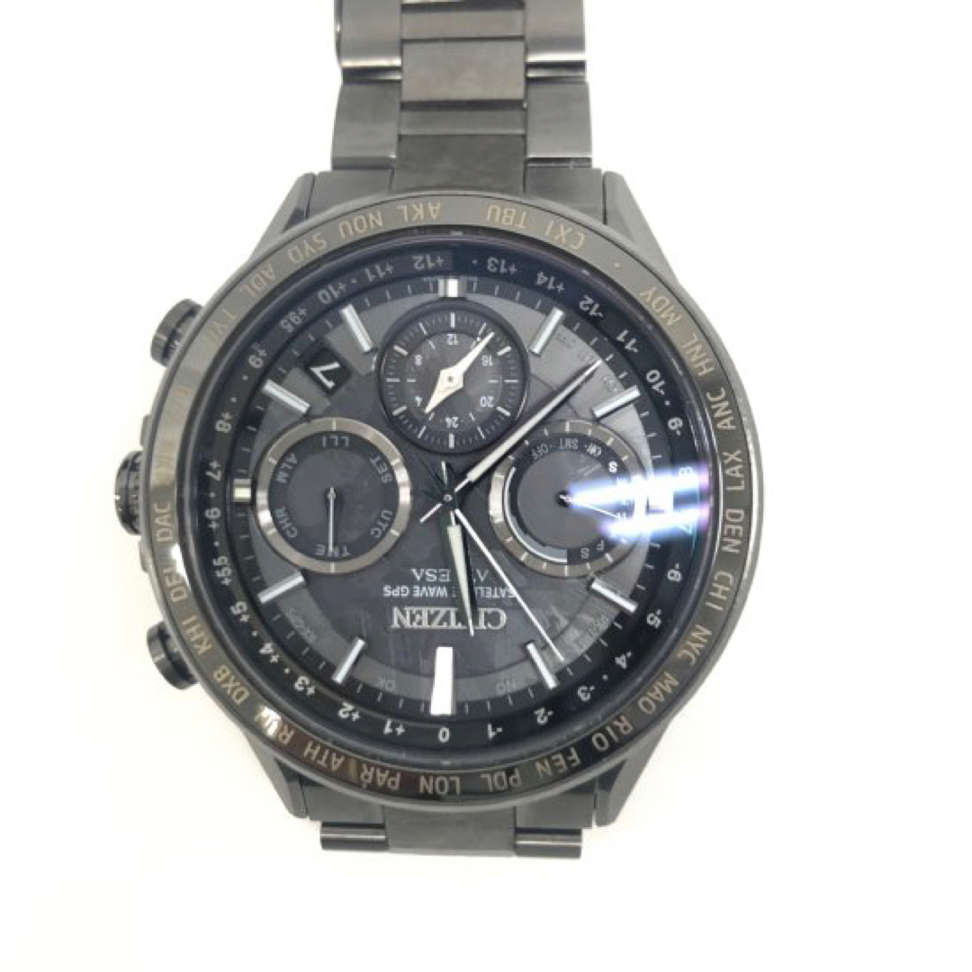 シチズン アテッサ ソーラー ブラック CC4044-53E 腕時計