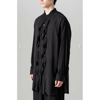 yohji yamamoto pour homme 22aw フリルブラウス