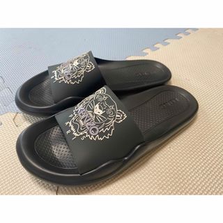 KENZO☆新品未使用☆厚底サンダル☆ロゴ入り-