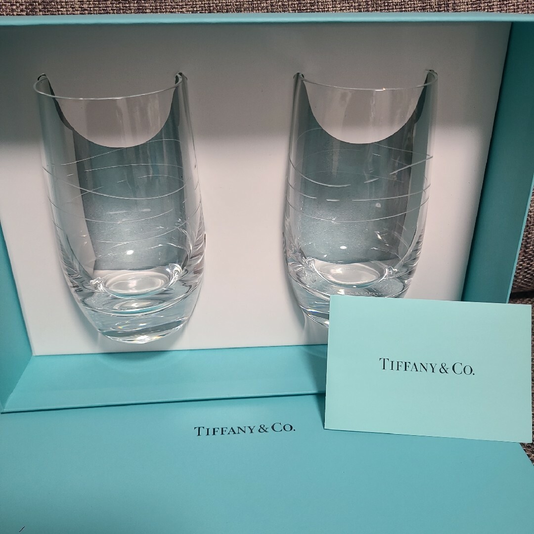 Tiffany＆Co.ペアグラス