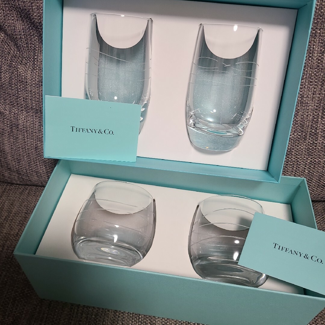 【新品未使用】TIFFANY\u0026Co. ティファニー スウィングOF ペアグラス