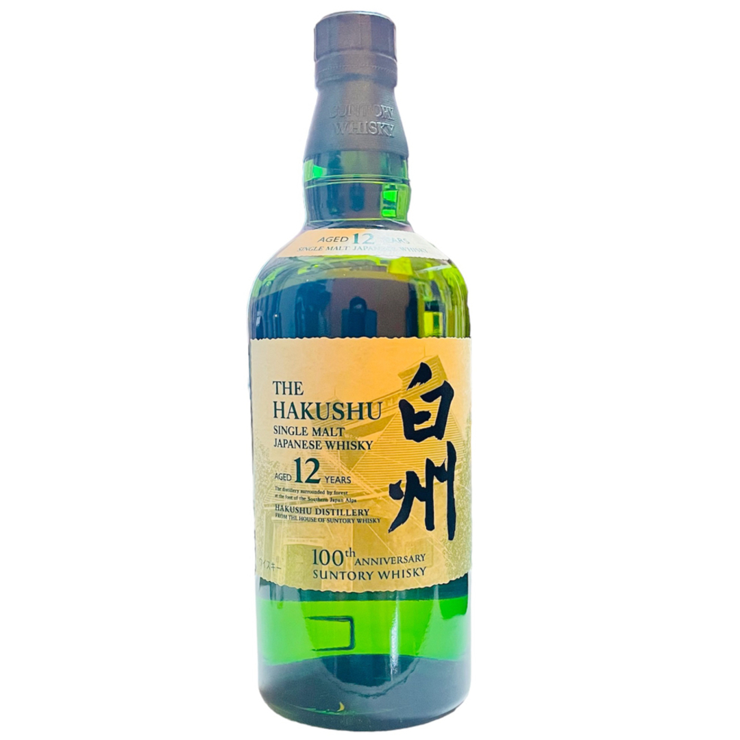 サントリー シングルモルト 白州 12年 700ml　100周年ラベル