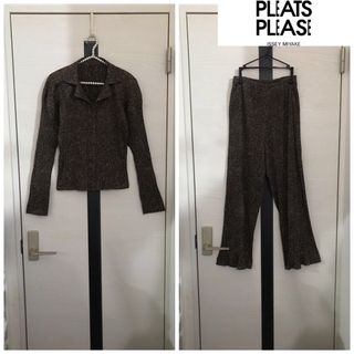 プリーツプリーズイッセイミヤケ(PLEATS PLEASE ISSEY MIYAKE)のcerisier様専用♡ * * * 難有PLEATS PLEASE 上下セット(セット/コーデ)