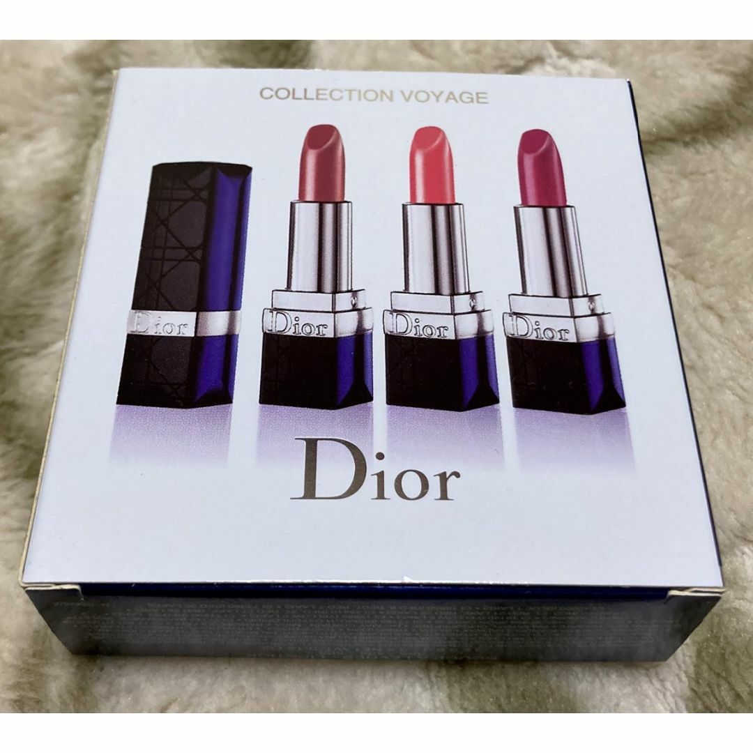【新品・未開封品】 Diorトリオ コレクション ヴォヤージュ リップスティック Dior - DIOR ディオール ROUGE TRIO COLLECTION VOYAGEの通販 by